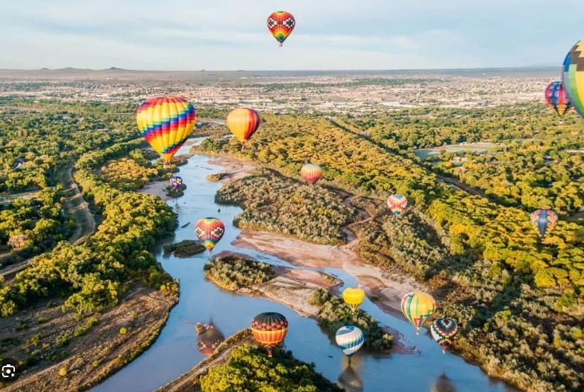 Albuquerque New Mexico Balloon Fest