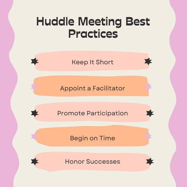 Huddle Meeting Best Practices