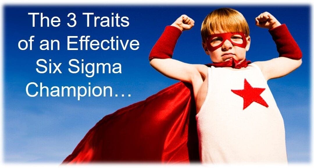 three traits of an effective champion