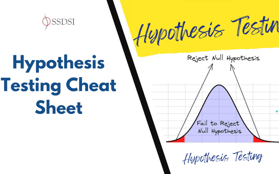 Hypothesis testing cheat sheet