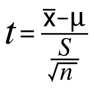 What is one sample t-test?